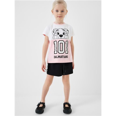 Фуфайка трикотажная для девочек (футболка)