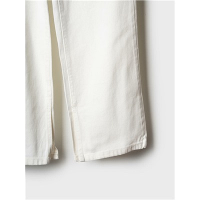 Брюки текстильные джинсовые для девочек