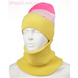 17-36-L Комплект флис (колпак+снуд) (50-54)