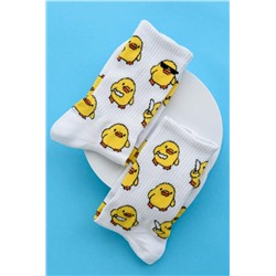 Носки мужские Утки (набор 2 пары) (Белый)