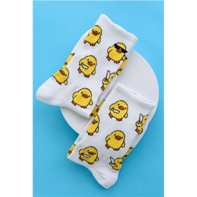 Носки мужские Утки (набор 2 пары) (Белый)