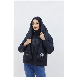 Куртка весна осень +дутый шарф-косынка 8193 НАТАЛИ, 978998