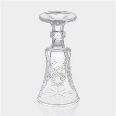 Рюмки Доляна «Ледяная звезда», 40 мл, 10.5×5 см, набор 6 шт., стекло, прозрачные