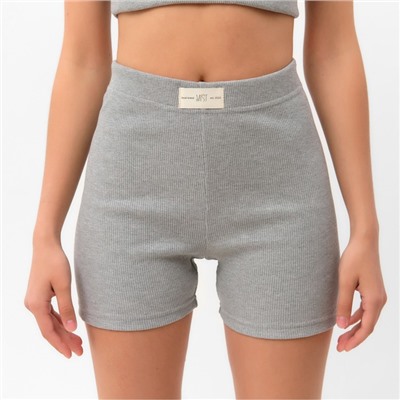 Костюм женский (топ, велосипедки) MIST, размер 40-42, серый