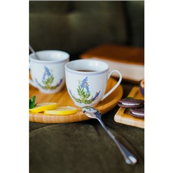 Набор чайных ложек Доляна «Капля», 15 см, 6 шт., нержавеющая сталь, серебристый