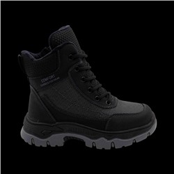 Ботинки мембранные на меху С2449 черные