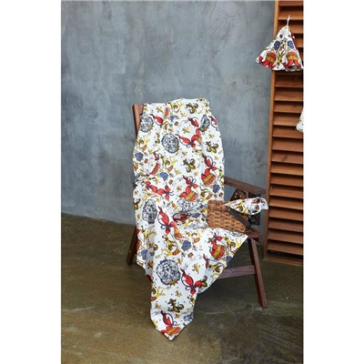 Простыня банная вафельная «Этель. Настоящий мужчина», 150×180 см, хлопок 100%