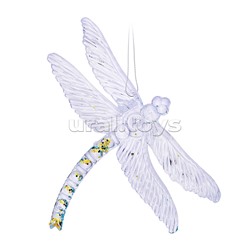 Новогоднее украшение "Стрекоза" (13см)