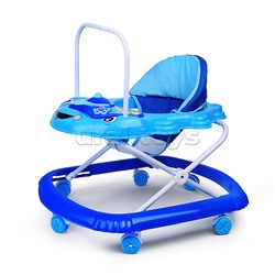 Ходунки "Улыбка" голубые, в пакете