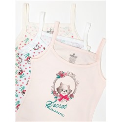 4946 майка для девочки многоцвет (BAYKAR)