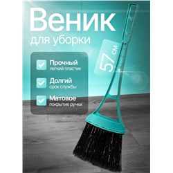 Веник Disco аквамарин SV4197