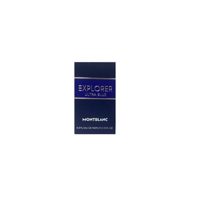 Туалетная вода MontBlanc Explorer Ultra Blue 4.5мл муж edp тестер