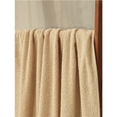 Полотенце махровое LoveLife Natural beige, 100×150 см, 100% хлопок
