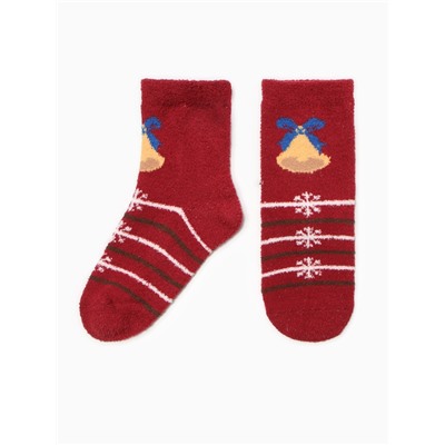 Носки женские новогодние махровые «Новогоднее ассорти», МИКС, размер 36-40