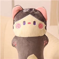 Мягкая игрушка «Кот-батон», 50 см, цвет серый