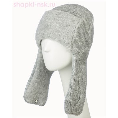 03024BKEM Алсу Ушанка женская флис (56-58)