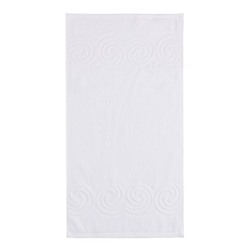 Полотенце махровое LoveLife «Border» 70×130 см, цвет белый, 100% хлопок, 380 г/м²