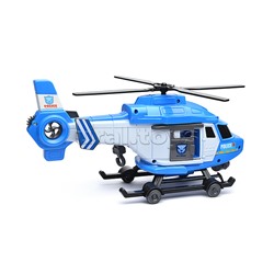 Вертолет "Полиция" (свет, звук) в коробке