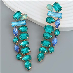 Серьги длинные на гвоздиках арт. 13 1646 (id 267291)