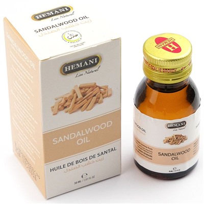 Hemani Sandalwood Oil / Сандаловое масло 30 мл