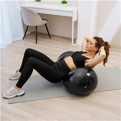 Фитбол овальный ONLYTOP, 900 г, цвета МИКС