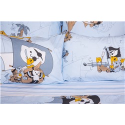 КПБ Коты-Пираты поплин 1,5 сп.