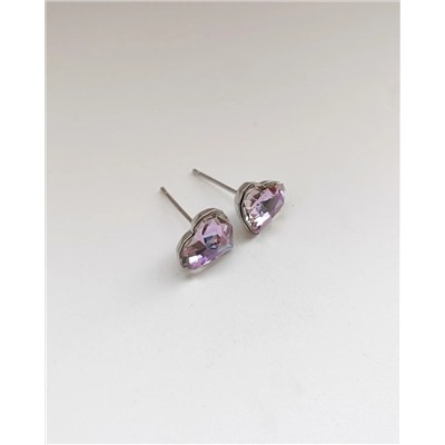 Серьги с кристаллами Swarovski