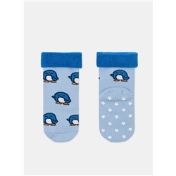 Теплые CONTE-KIDS SOF-TIKI Махровые носки с отворотом и антискользящей стопой