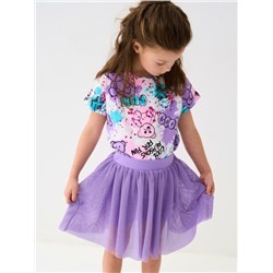 Юбка-шорты трикотажные для девочек