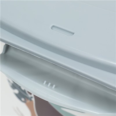 Контейнер для корма, 36 л, серый