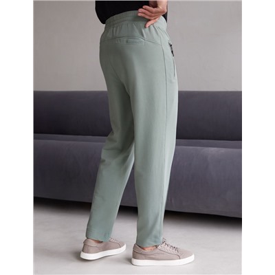 Брюки джоггеры на резинке из премиального футера двухнитки