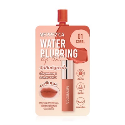 Чудо-помада тинт Merrezca - стойкая, бархатная, матовая