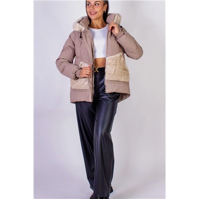 Куртка с капюшоном Меховая отделка арт. 631 НАТАЛИ, 1071298