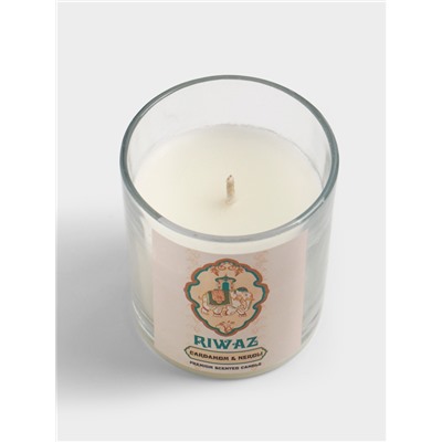 Свеча ароматическая в стекле «Кардамон и Нероли», соевый воск, 120 г
