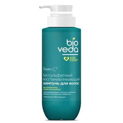 Бессульфатный восстанавливающий шампунь для волос 400 г