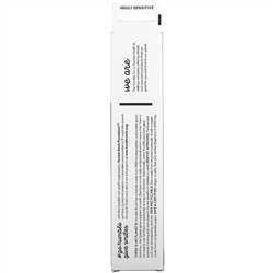 The Humble Co., Humble Bamboo Toothbrush, Adult Sensitive, Black, 1 Toothbrush