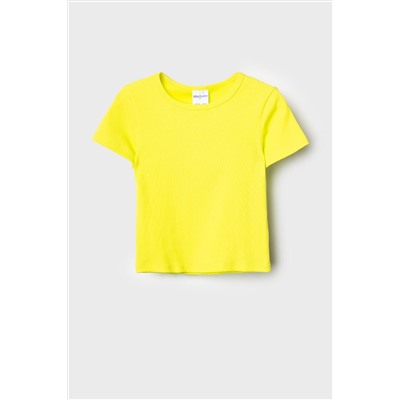 Фуфайка трикотажная для девочек (футболка) PLAYTODAY, 1240221