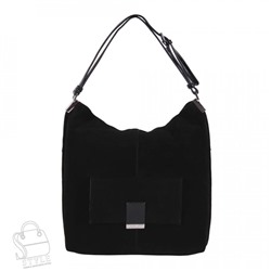 Сумка женская кожаная 99505AA black Velina Fabbiano-Safenta