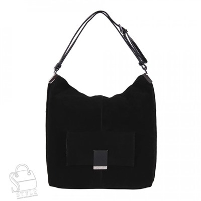 Сумка женская кожаная 99505AA black Velina Fabbiano-Safenta