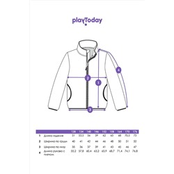 Толстовка PLAYTODAY, 1064358