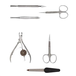 Zinger Маникюрный набор дорожный / MS-Z4 D-N, 6 предметов, в ассортименте 3965