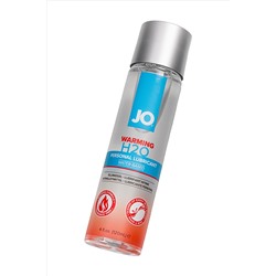 Возбуждающий лубрикант на водной основе JO Personal Lubricant H2O Warming - 120 мл.