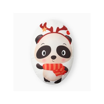 Подушка декоративная новогодняя «Этель. Панда» 28×37 см