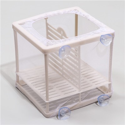 Отсадник малый, 14.5×16×15 см, с перегородкой и пластиковым дном