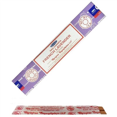 SATYA Бангалор Ароматические палочки French Lavender 15 г х 12 уп.