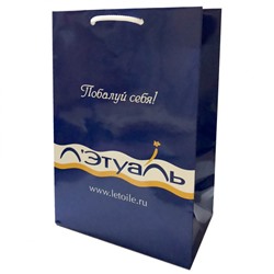 Подарочный пакет Л'Этуаль (23x15)