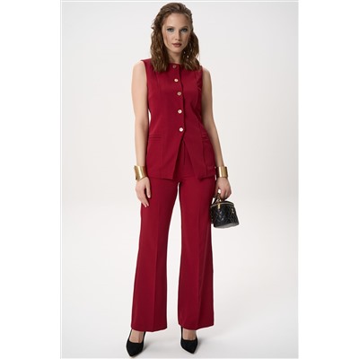 Брюки Дарси (бордовый)