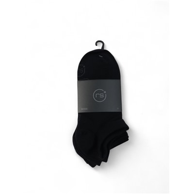 Носки укороченные с компрессией Resport, 3 пары, размер 35-38, чёрные