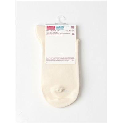 Классические CONTE CLASSIC Удлинённые носки женские из хлопка с пикотом «Василёк»