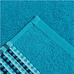 Полотенце махровое Love Life «Адажио» 70×140 см, морской, 100% хл, 450 г/м²